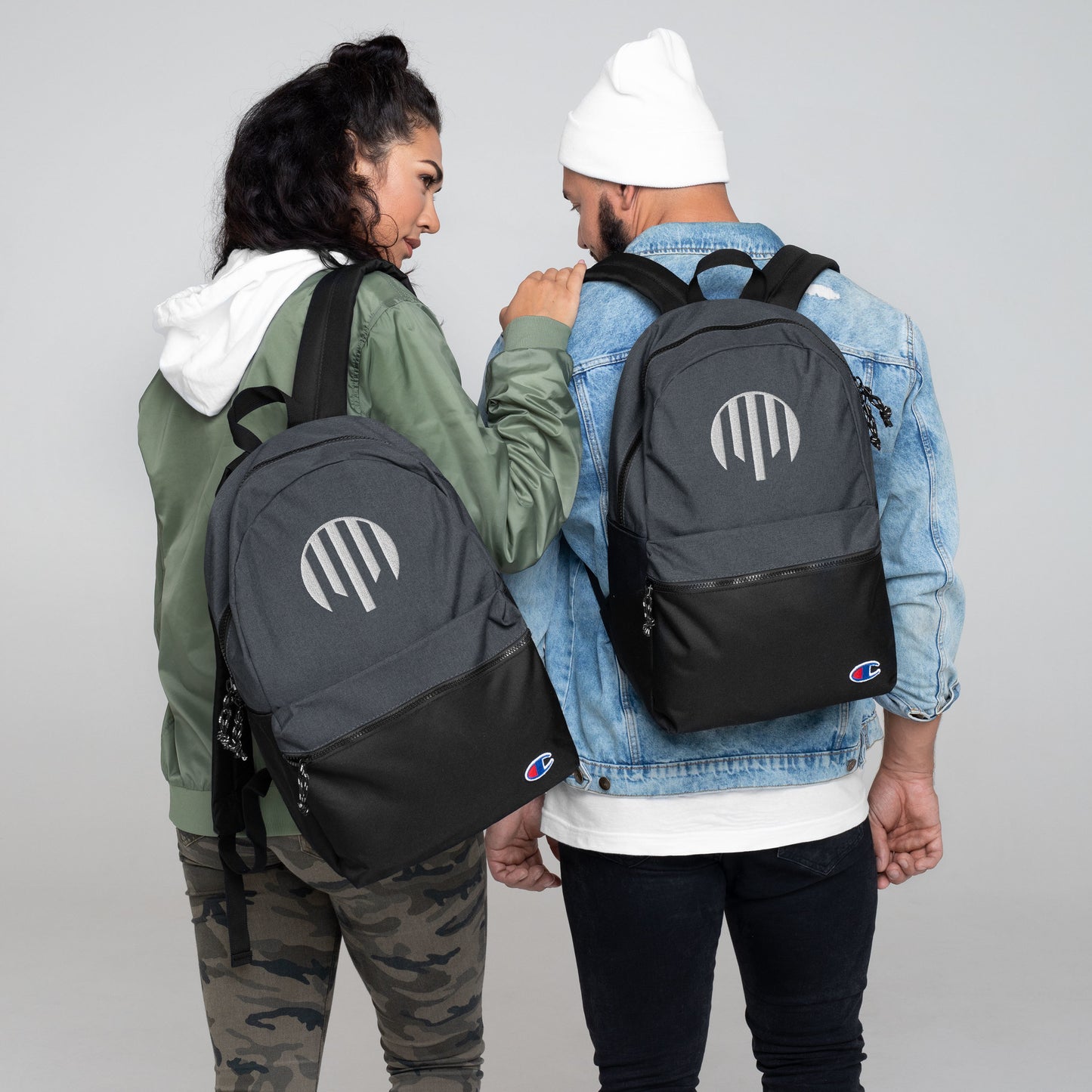 Mac Matrix Embroidered Champion Backpack