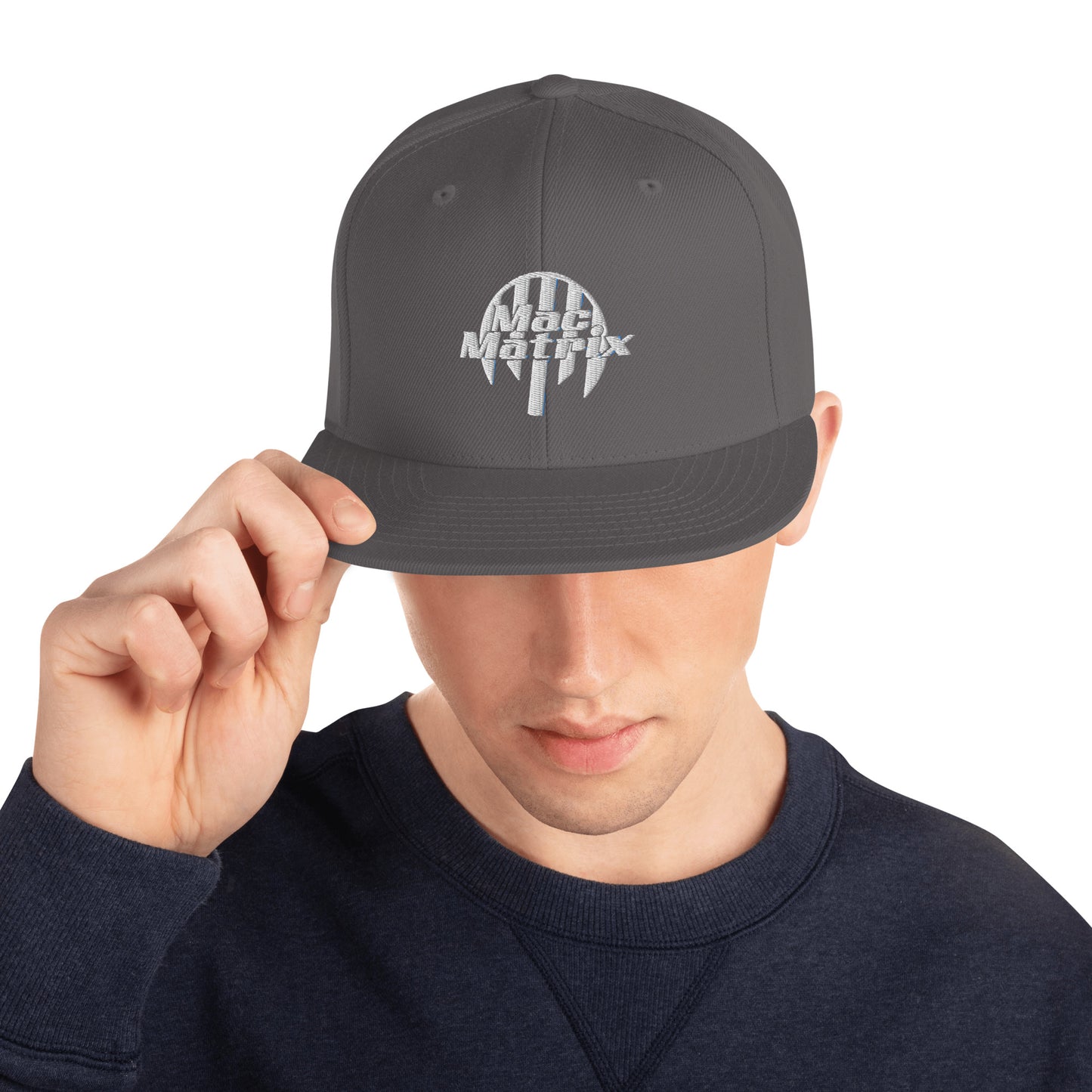 Mac Matrix Logo Snapback Hat