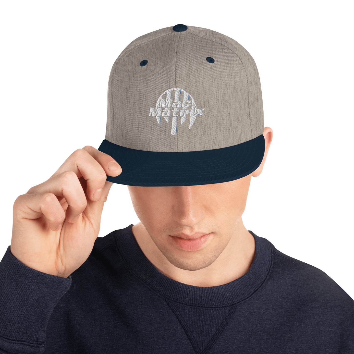 Mac Matrix Logo Snapback Hat