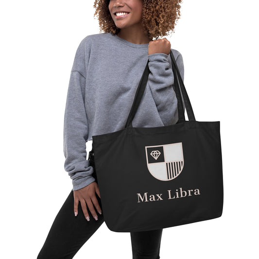 Max Libra Design Large organic tote bag