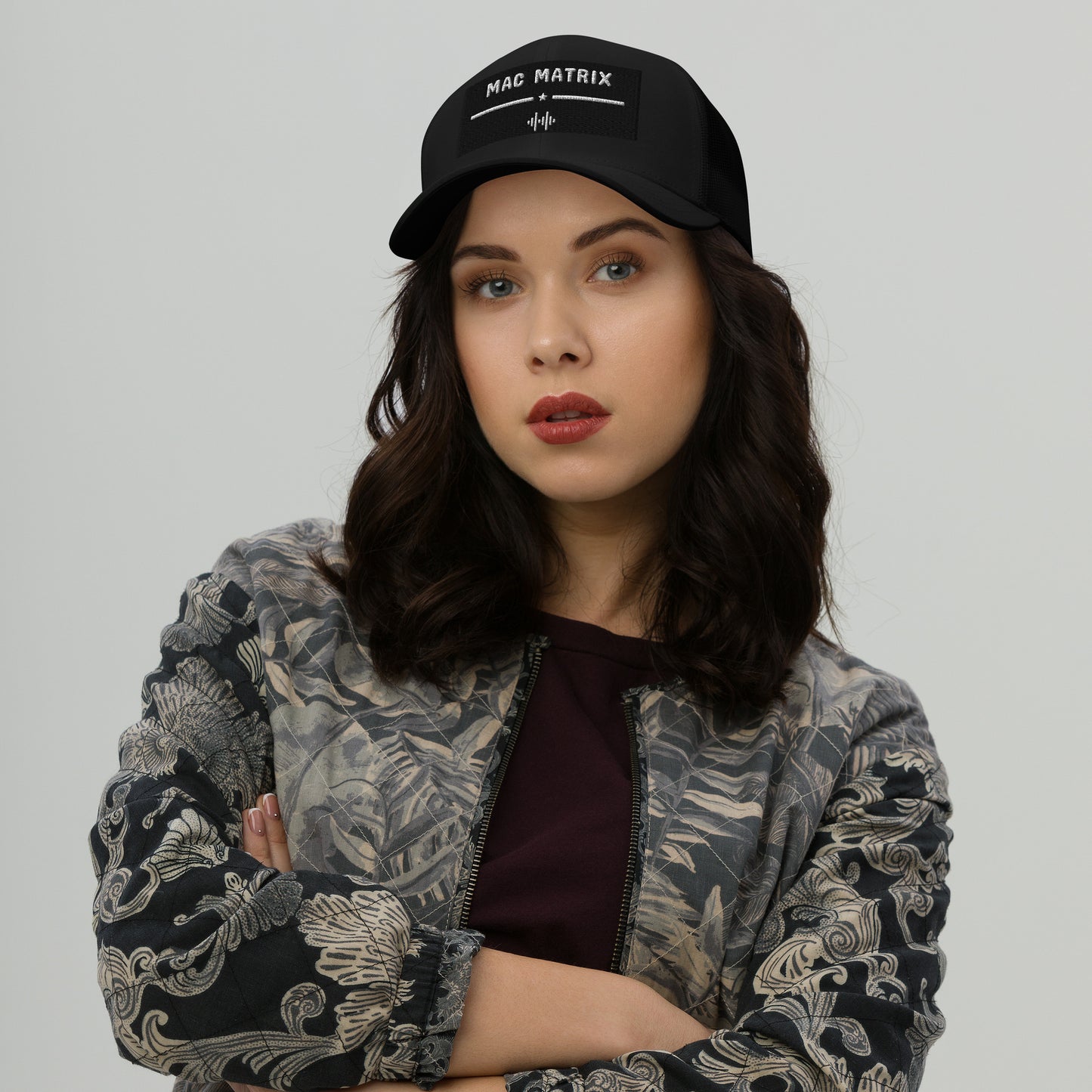 Mac Matrix Trucker Cap